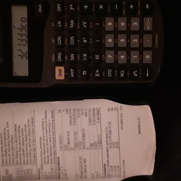 Texas Instruments Calculator - Picture 2 of 5